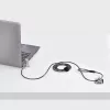 StarTech.com Universal Laptop Lock 6.6ft (2m), Security Cable For Notebook Compatible With Noble Wedge®/Nano/K-Slot; Keyless Combination Locking Cable, Anti-Theft Cut-Resistant Steel Cable