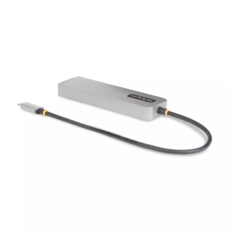 StarTech.com 3-Port USB-C Hub with 2.5 Gbps Ethernet and 100W Power Delivery Pass-Through Port, USB 3.2 10Gbps, 2x USB-A/1x USB-C, Portable USB Type-C Adapter Hub