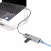 StarTech.com 3-Port USB-C Hub with 2.5 Gbps Ethernet and 100W Power Delivery Pass-Through Port, USB 3.2 10Gbps, 2x USB-A/1x USB-C, Portable USB Type-C Adapter Hub
