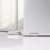 StarTech.com Slim Lock K-Slot Compatible, 5ft (1.5m) Locking Cable, Desk Anti-Theft Security For Laptop/Notebook, Cut-Resistant Steel Cable, Combination Lock