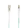 StarTech.com 3m (9.8ft) LC to LC (UPC) OM4 Multimode Fiber Optic Cable w/Push Pull Tabs, 50/125µm, 100G, Bend Insensitive, Low Insertion Loss - LSZH Fiber Jumper Cord