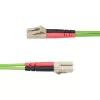 StarTech.com 20m (65.6ft) LC to LC (UPC) OM5 Multimode Fiber Optic Cable, 50/125µm Duplex LOMMF Zipcord, VCSEL, 40G/100G, LSZH Fiber Jumper Cord
