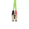StarTech.com 15m (49.2ft) LC to LC (UPC) OM5 Multimode Fiber Optic Cable, 50/125µm Duplex LOMMF Zipcord, VCSEL, 40G/100G, LSZH Fiber Jumper Cord