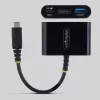 StarTech.com USB-C to HDMI Multiport Adapter with 140W PD Charging, 4K 60Hz HDMI, USB 5Gbps Hub, Mini Dock For MacBook / Dell / Thinkpad / HP / iPad / Tablets