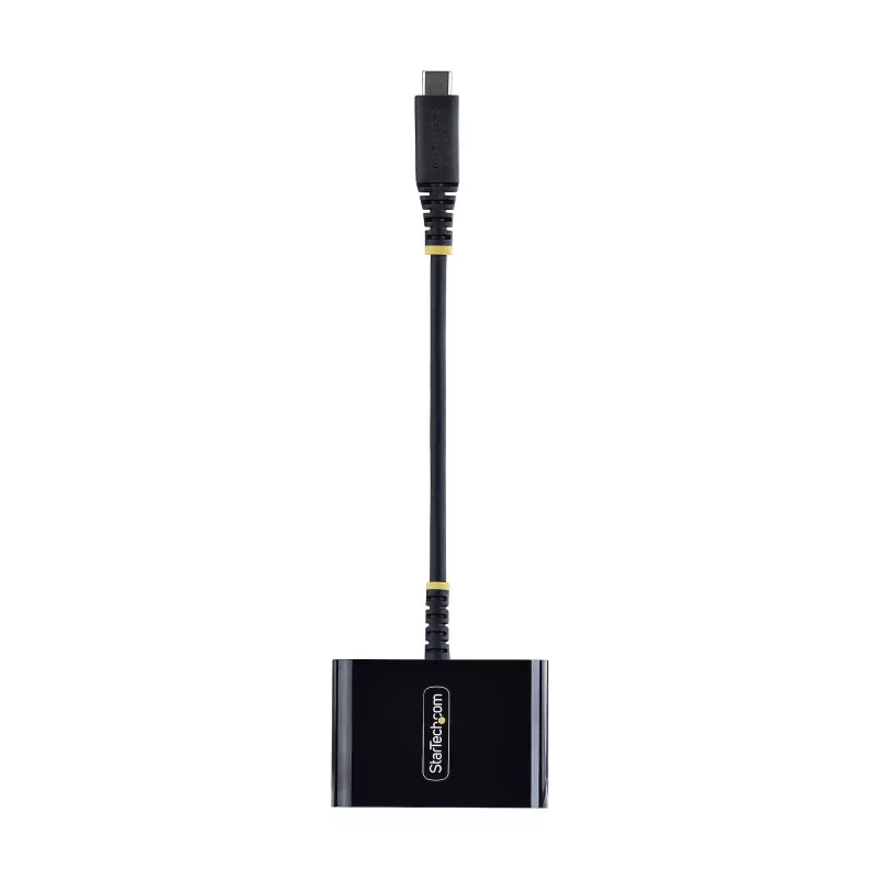 StarTech.com USB-C to HDMI Multiport Adapter with 140W PD Charging, 4K 60Hz HDMI, USB 5Gbps Hub, Mini Dock For MacBook / Dell / Thinkpad / HP / iPad / Tablets