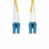 StarTech.com 30m (98.4ft) LC to LC (UPC) OS2 Single Mode Duplex Fiber Optic Cable, 9/125µm, 100G, Bend Insensitive, Low Insertion Loss - LSZH Fiber Jumper Cord