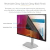 StarTech.com 27-inch 16:9 Gold Monitor Privacy Screen, Reversible Filter w/Enhanced Privacy, Glossy Computer Security Filter, Removable Screen Protector/Shield, +/- 30 Deg.