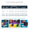 StarTech.com 27-inch 16:9 Computer Monitor Privacy Screen, Hanging Acrylic Filter, Quick-Install Security Shield, Monitor Screen Protector, +/- 30 Deg. View, Glossy