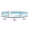 StarTech.com 24-inch 16:10 Anti-Blue Light Filter, BlueLight Screen Filter for 24in Computer Monitor, Reduces Eye Strain, Dual Mounting Options, TAA Compliant