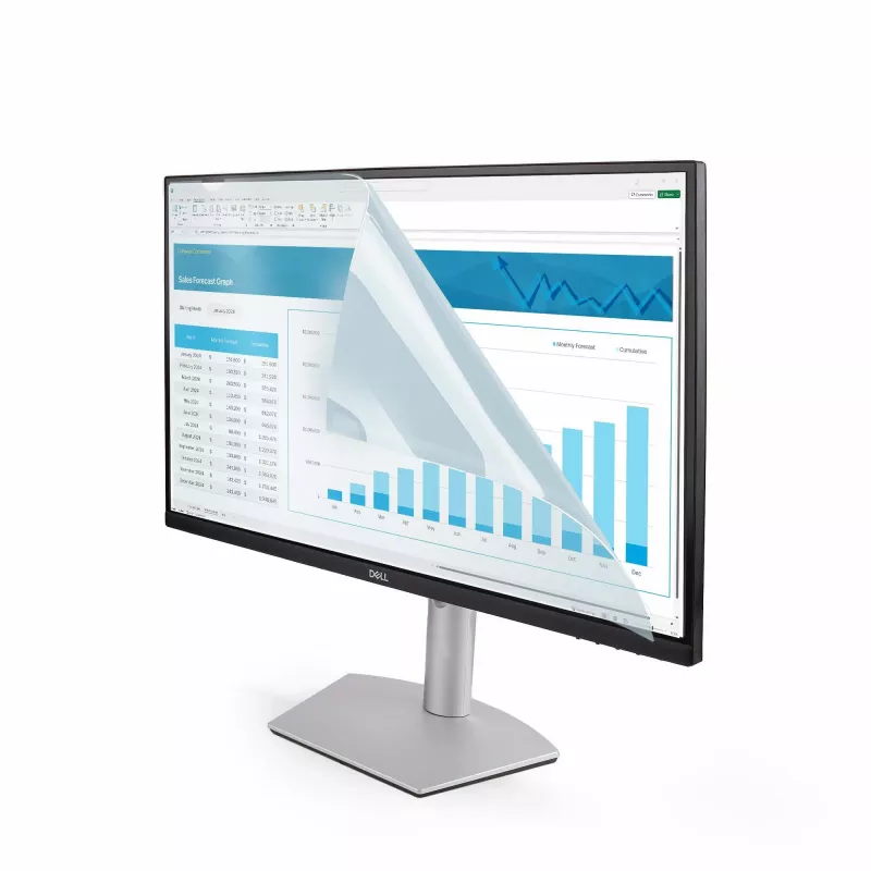 StarTech.com 24-inch 16:10 Anti-Blue Light Filter, BlueLight Screen Filter for 24in Computer Monitor, Reduces Eye Strain, Dual Mounting Options, TAA Compliant