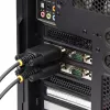 StarTech.com 4-Port Serial PCIe Card, Quad-Port PCI Express to RS232/RS422/RS485 (DB9) Serial Card, Low-Profile Bracket Incl., 16C1050 UART, Windows/Linux, TAA Compliant - Level-4 ESD Protection