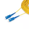 StarTech.com 100m (328ft) SC to SC (UPC) OS2 Single Mode Simplex Fiber Optic Cable, 9/125µm, 40G/100G, Bend Insensitive, Low Insertion Loss, LSZH Fiber Jumper Cord