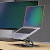 StarTech.com Rotating Laptop Stand, 360 Swivel, Ergonomic Desk Riser for Computer, Elevated Tray w/ Adjustable Tilt, Max 11lb/5kg, Aluminum Build, Portable Design