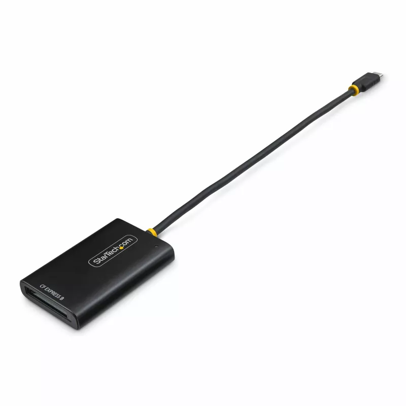 StarTech.com USB-C CFexpress Type B Card Reader, USB 10Gbps, Portable Memory Card Reader, USB Type-C to CF Express 2.0 Adapter, Works with Any Operating System