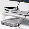 StarTech.com Laptop/Desktop & Peripheral Lock Kit, Theft-Deterring Security Lock, K-Slot, 9.8ft (3m) Steel Cable, 3x Devices, User-Resettable 4-Digit Lock - TAA