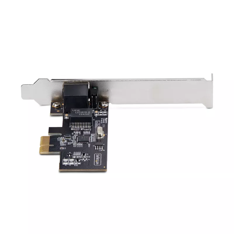 StarTech.com 1-Port 2.5Gbps NBASE-T PCIe Network Card, Intel® I225-V, Single-Port Computer Network Card, Ethernet MultiGigabit NIC, PCI Express Server LAN Card