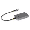 StarTech.com 4-Port USB-A Hub, 5Gbps, Bus Powered, USB-A to 4x USB-A Hub with USB-C Auxiliary Power Input, 1ft/30cm Host Cable, Portable Desktop/Laptop USB Hub