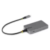 StarTech.com 4-Port USB-C Hub, 5Gbps, Bus Powered, USB C to 4x USB-A Hub with USB-C Auxiliary Power Input, 1ft/30cm Host Cable, Portable Desktop/Laptop USB Hub
