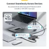StarTech.com 4-Port USB-C Hub, 5Gbps, Bus Powered, USB C to 4x USB-A Hub with USB-C Auxiliary Power Input, 1ft/30cm Host Cable, Portable Desktop/Laptop USB Hub