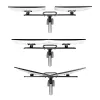 StarTech.com Desk Mount Dual Monitor Arm with Crossbar, Up To 27 inch Displays, VESA 75x75/100x100, Max 33lb/15kg, C-Clamp, Fully Articulating, Mechanical Spring, TAA