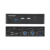 StarTech.com 2-Port DisplayPort KVM Switch, 4K 60Hz, DP 1.2, EDID Management, 2-Port USB 3.0 Hub, 4x USB HID Ports, TAA Compliant