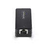 StarTech.com 1-Port Gigabit Network Isolator, Compact In-line RJ45 Ethernet Coupler with 4kV Galvanic Isolation, IP40, DIN Rail Mountable, TAA Compliant