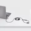 StarTech.com 25-Pack Universal Laptop Lock 6.6ft (2m), Serialized Security Cable for Notebook, Compatible With Noble Wedge®/Nano/K-Slot, Keyless Combination Cable - TAA