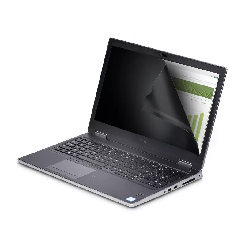 StarTech.com 16-inch 16:10 Flip-Up Privacy Screen with Touch, Anti-Glare Privacy Filter, Laptop Monitor Screen Protector with 51% Blue Light Reduction