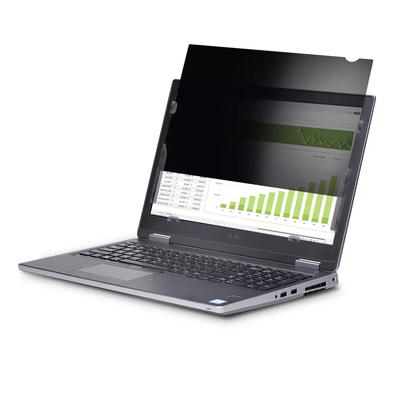 StarTech.com 16-inch 16:10 Flip-Up Privacy Screen with Touch, Anti-Glare Privacy Filter, Laptop Monitor Screen Protector with 51% Blue Light Reduction