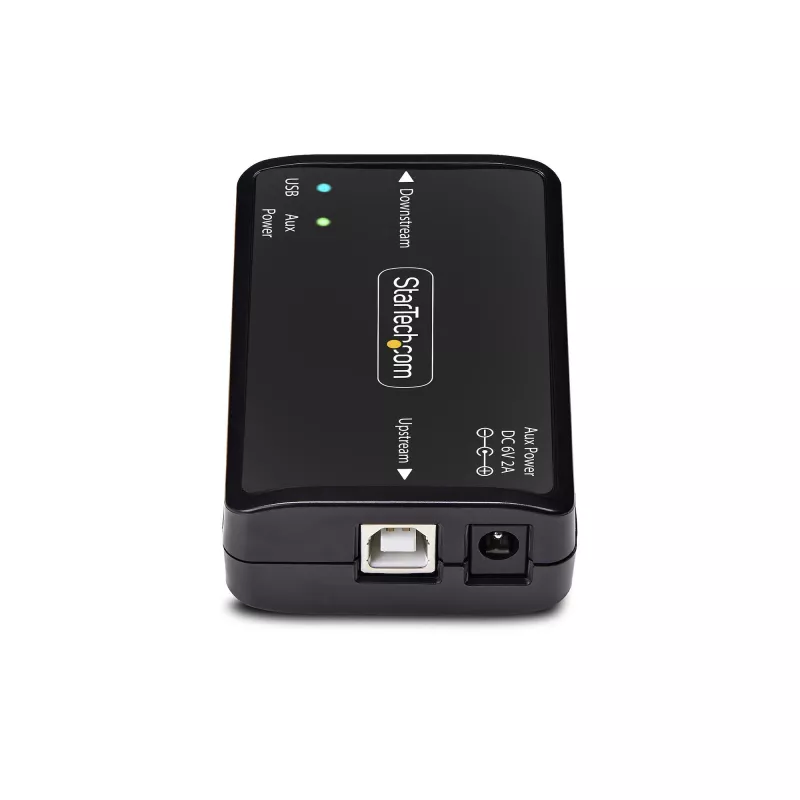 StarTech.com USB Galvanic Isolator, Up To 6KV, Electrical Noise Isolator, IP40, DIN Rail Mount, Isolated Power Filter, USB 2.0/1.1, 5V/250mA, Plug-and-Play, TAA