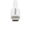 StarTech.com 3m (9.8ft) White USB-C Charging Cable, USB C Cable, USB 2.0 Type-C Laptop Charger Cord, 60W 3A Power Delivery, TPE Jacket, USB-C Data Transfer Cable, M/M