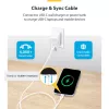 StarTech.com 3m (9.8ft) White USB-C Charging Cable, USB C Cable, USB 2.0 Type-C Laptop Charger Cord, 60W 3A Power Delivery, TPE Jacket, USB-C Data Transfer Cable, M/M