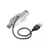 StarTech.com Gigabit Fiber to RJ45 Ethernet Media Converter Dongle, Optical Singlemode 10km/Multimode 800m, USB Powered, Compact Design, Metal Housing, Micro Mini, TAA