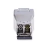StarTech.com Gigabit Fiber to RJ45 Ethernet Media Converter Dongle, Optical Singlemode 10km/Multimode 800m, PoE Powered, Compact Design, Metal Housing, Micro Mini, TAA