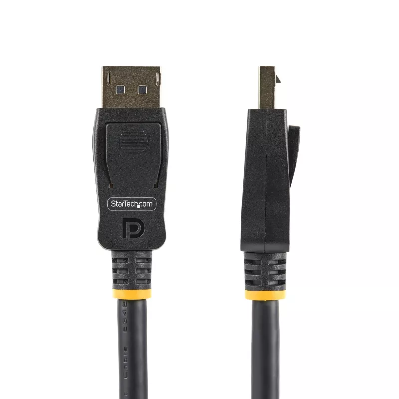 StarTech.com 2m (6.6ft) VESA Certified DisplayPort Cable - 10 Pack - DisplayPort 1.2 Cord with Latches, 4K 60Hz UHD, DP to DP Cable for Monitor, Latching DP Connectors