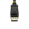 StarTech.com 2m (6.6ft) VESA Certified DisplayPort Cable - 10 Pack - DisplayPort 1.2 Cord with Latches, 4K 60Hz UHD, DP to DP Cable for Monitor, Latching DP Connectors