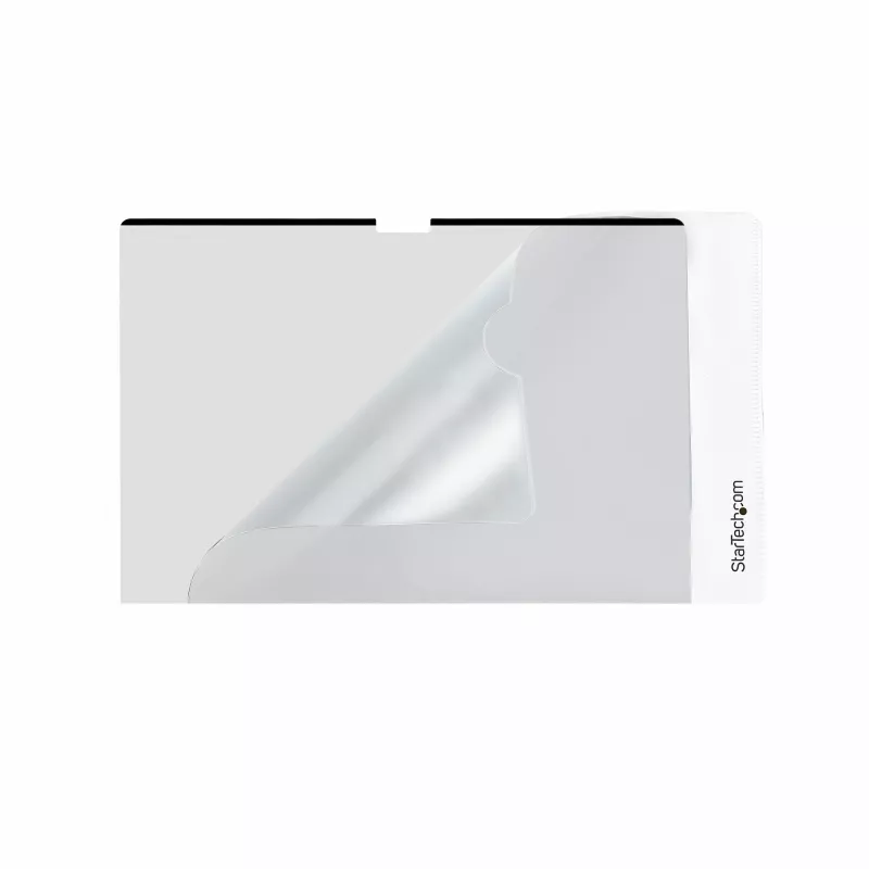 StarTech.com 13.3-inch 16:10 Flip-Up Privacy Screen with Touch, Anti-Glare Blue Light Filter, Laptop Monitor Screen Protector, +/- 30 Deg. View Angle