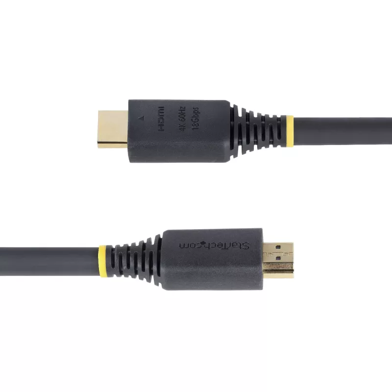 StarTech.com 5m (16.4ft) Premium Certified High Speed HDMI Cable, 4K 60Hz/1440p 144Hz, HDR10/HDCP 2.2/ARC, 18Gbps, UHD HDMI 2.0 Cord for TV/Monitor/Display, TPE Jacket