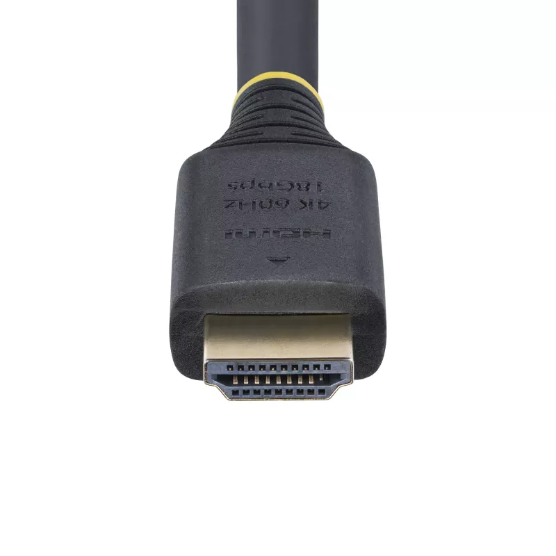 StarTech.com 5m (16.4ft) Premium Certified High Speed HDMI Cable, 4K 60Hz/1440p 144Hz, HDR10/HDCP 2.2/ARC, 18Gbps, UHD HDMI 2.0 Cord for TV/Monitor/Display, TPE Jacket