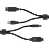 StarTech.com 10ft (3m) DisplayPort and USB 5Gbps KVM Cable, 4K 60Hz, Universally Compatible DP 1.2/USB 3.0 Combo Cable for KVM Switches