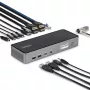 StarTech.com Triple-Monitor USB-C Docking Station, 140W Laptop Charging Dock for MacBook Pro and Windows, 4K 60Hz HDMI or DisplayPort, TAA