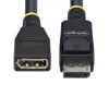 StarTech.com 10ft (3m) DisplayPort 1.4 Extension Cable, DP 1.4 Port Saver Cable, 8K 60Hz, DP Male to Female Extension Adapter Cord, DisplayPort Extension Cable, TPE Jacket, M/F