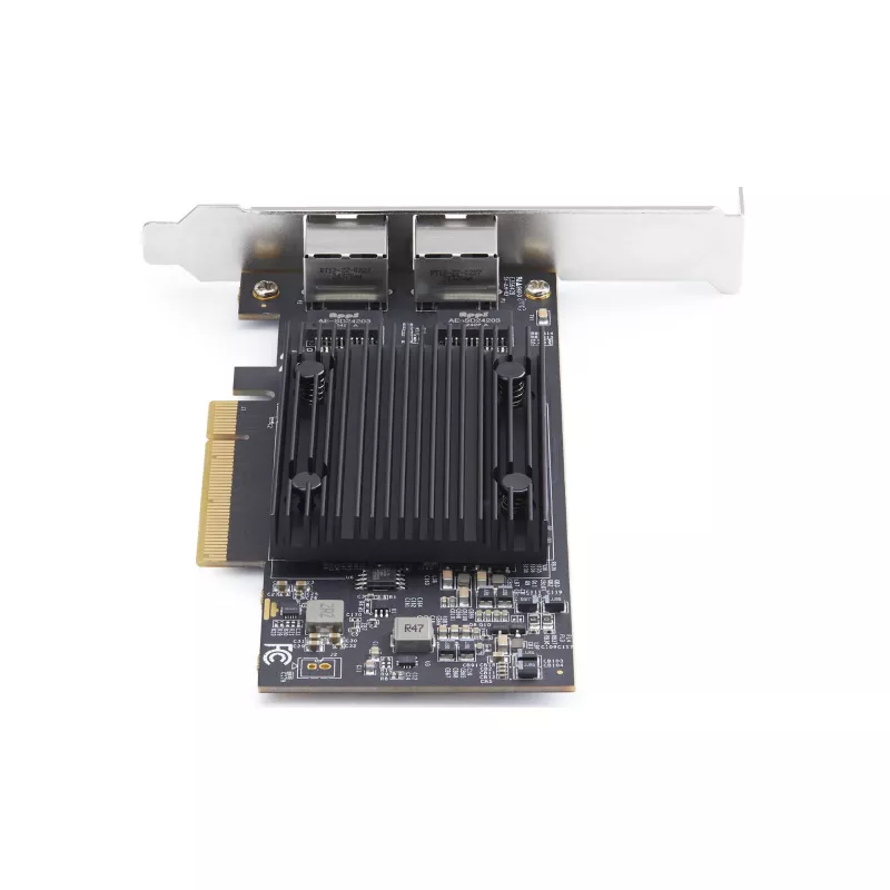 StarTech.com 2-Port PCIe 10Gb Ethernet Network Card, 10GbE Network Interface Card, Broadcom BCM57416 Chipset, Dual RJ45 10GBase-T/Gigabit, NIC Card, TAA