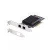 StarTech.com 2-Port PCIe 10Gb Ethernet Network Card, 10GbE Network Interface Card, Broadcom BCM57416 Chipset, Dual RJ45 10GBase-T/Gigabit, NIC Card, TAA