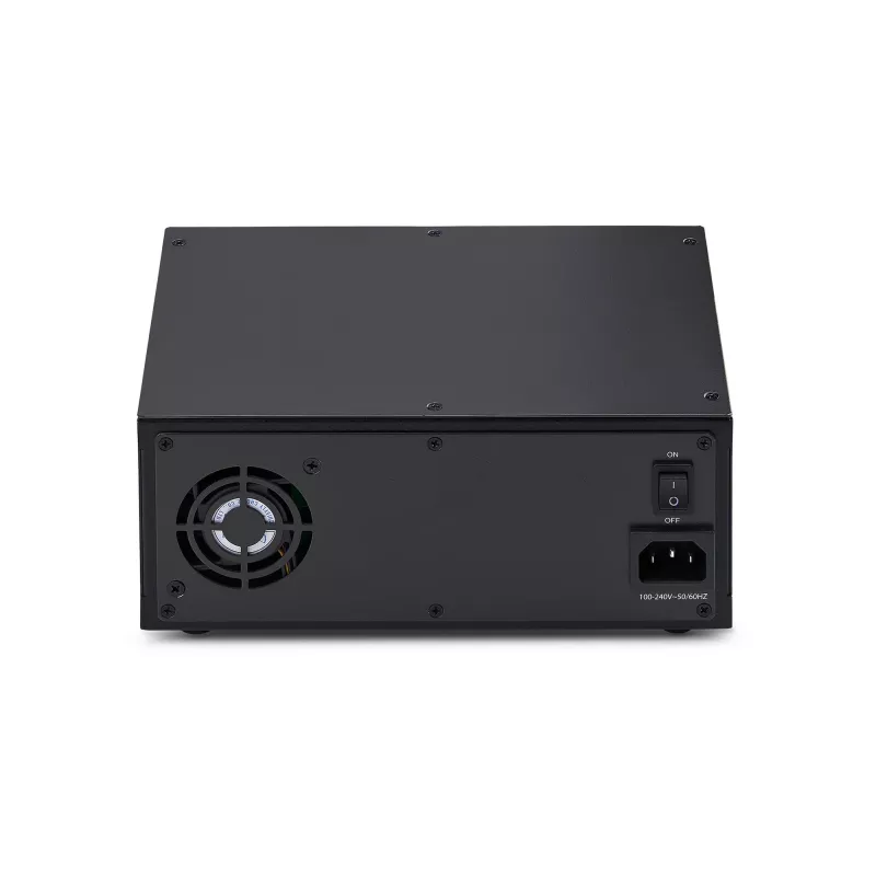 StarTech.com 7-Slot Unmanaged Media Converter Chassis for MCM Media Converter Series, Full Power Isolation, Active Cooling, 10in Rackmount, TAA Compliant