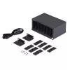 StarTech.com 7-Slot Unmanaged Media Converter Chassis for MCM Media Converter Series, Full Power Isolation, Active Cooling, 10in Rackmount, TAA Compliant