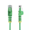 StarTech.com 3m Green Slim CAT6 Ethernet Cable, Snagless, 100W PoE, UTP, LSZH, 28AWG Pure Bare Copper Wire, Slim RJ45 Network Patch Cord w/Strain Reliefs, Individually Tested
