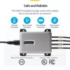 StarTech.com 4-Port Multi-Device USB-C Charger, 240W Total, Single Port 140W EPR, PD 3.1, Screw Locking Ports, Boardrooms, Bracket incl. for Surface Mounting
