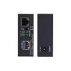 StarTech.com Gigabit Ethernet Copper-to-Fiber Media Converter, SM LC, 40km, 10/100/1000 Mbps, RJ45 to LC, Full Metal, 9K Jumbo Frames, TAA Compliant