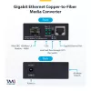 StarTech.com Gigabit Ethernet Copper-to-Fiber Media Converter, SM LC, 40km, 10/100/1000 Mbps, RJ45 to LC, Full Metal, 9K Jumbo Frames, TAA Compliant